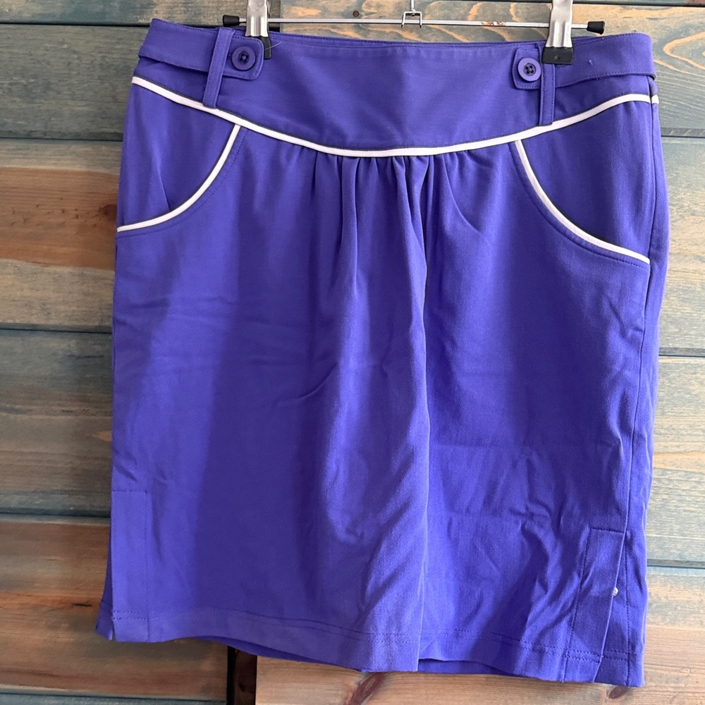Callaway Purple Skort with White Trim